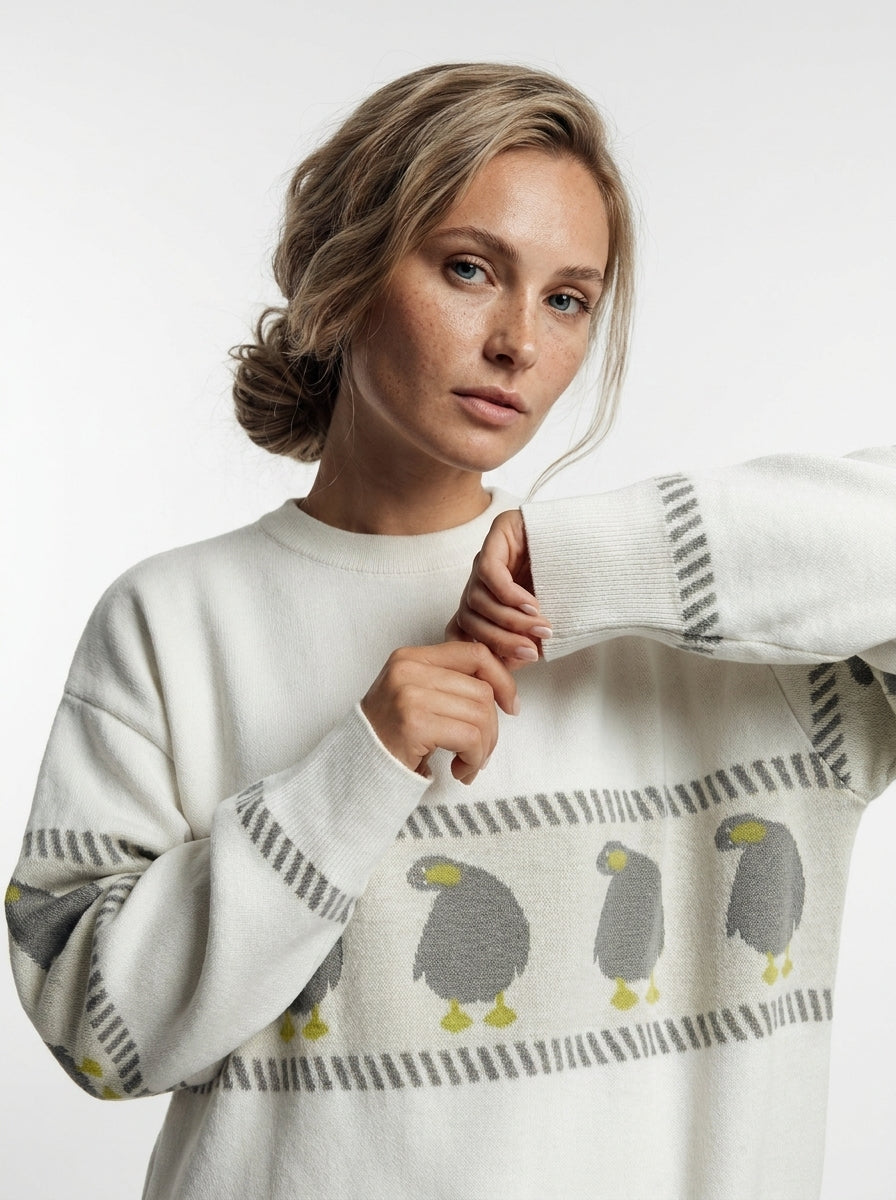 Sweter w Gęsi, Mleczny