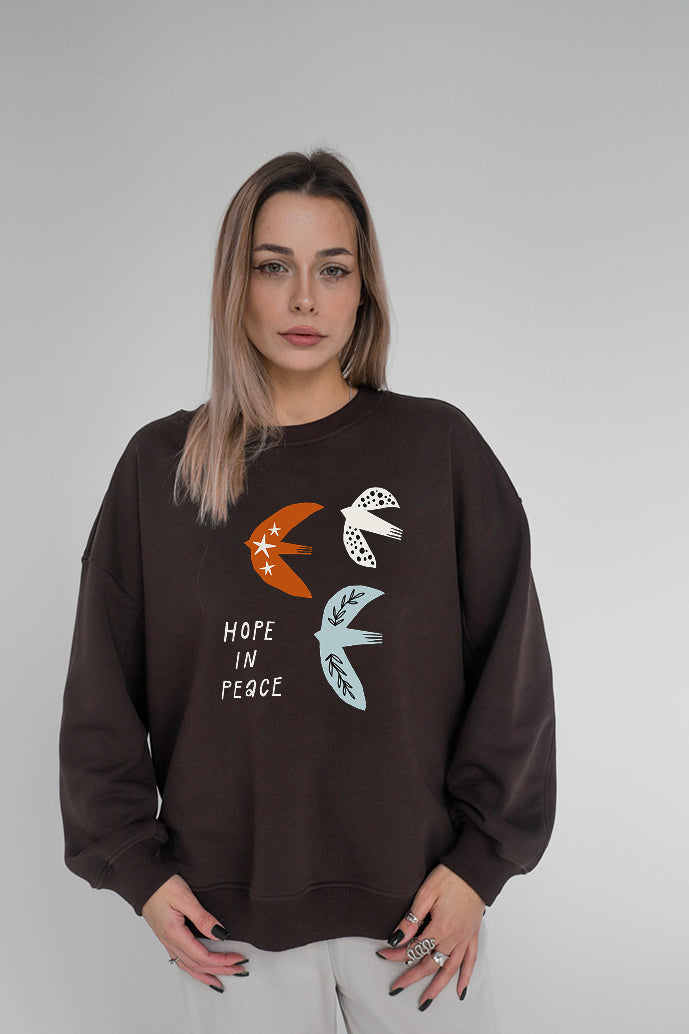 Sweatshirt "Hope in peace"