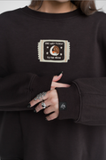 Sweatshirt "One way ticket to the moon"