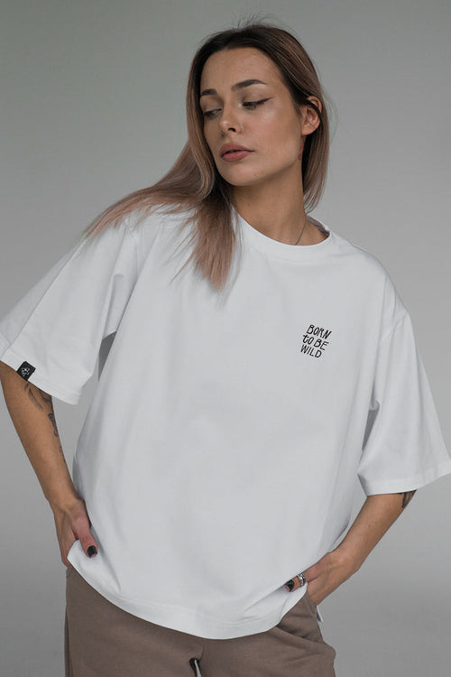 Oversized T-shirt "Born to be wild"