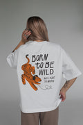 Oversized T-shirt "Born to be wild"