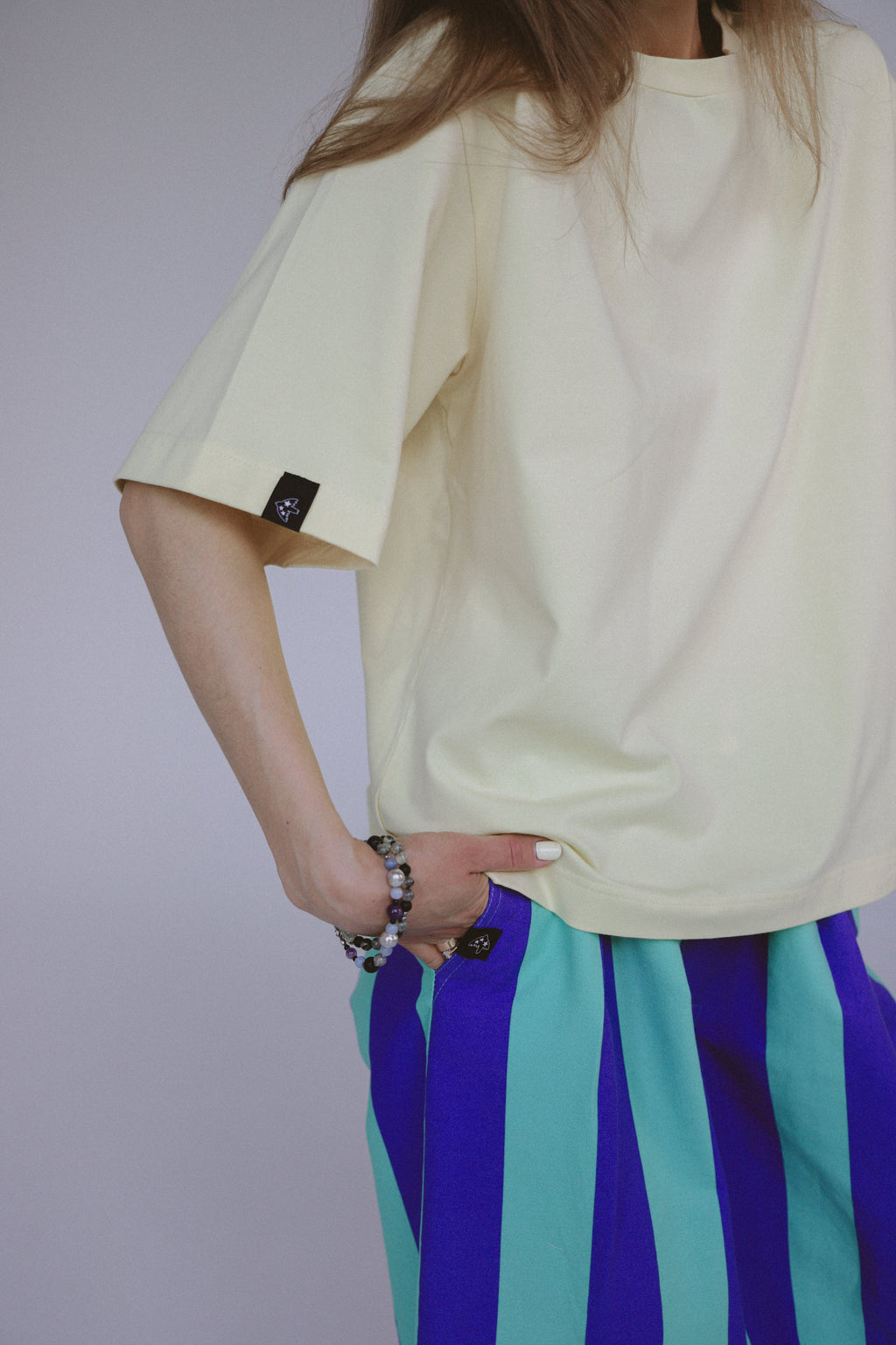 Oversized T-shirt "90's kid"