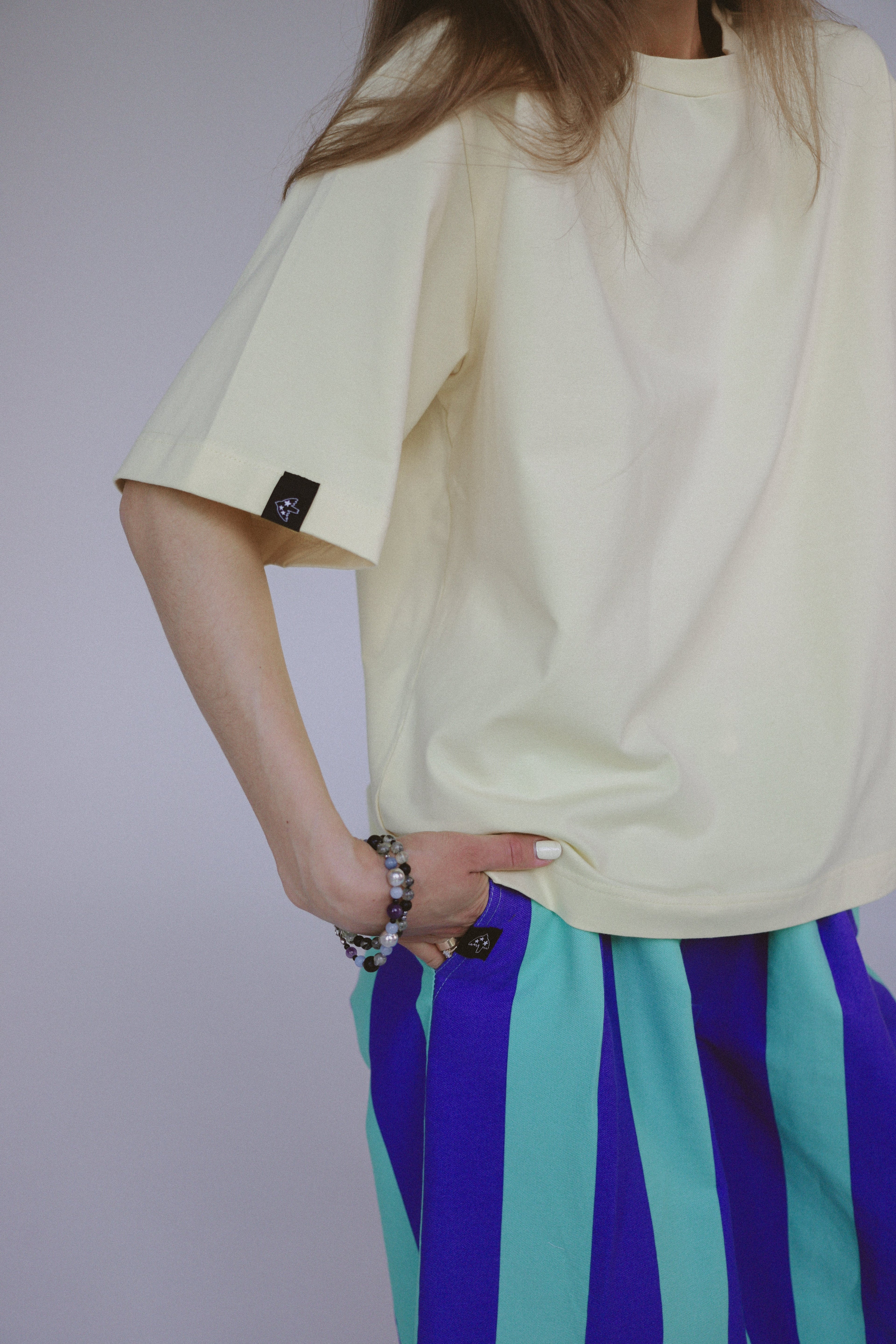 Oversized T-shirt "90's kid"