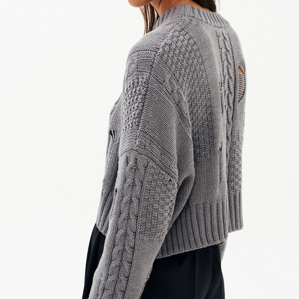 Sweter - Urban Chic, Szary