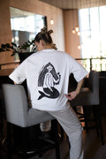 Oversized T-shirt "Believe in magic"