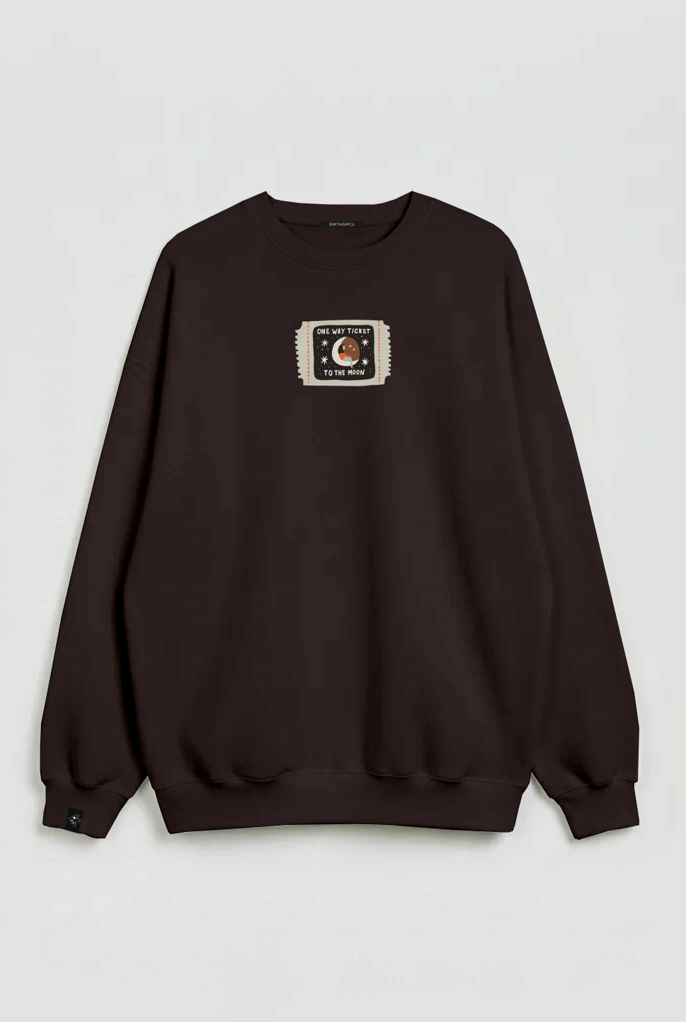 Sweatshirt "One way ticket to the moon"